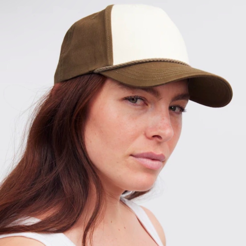 Madewell Colorblock Trucker Hat - Picture 3 of 3